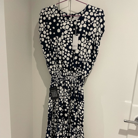 NWT MISA Los Angeles Anali Dress Size M - Picture 4 of 9